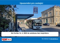 Do autobusu bez respirátoru