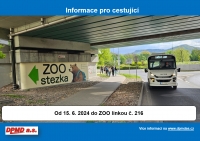 Linka č. 216 do ZOO